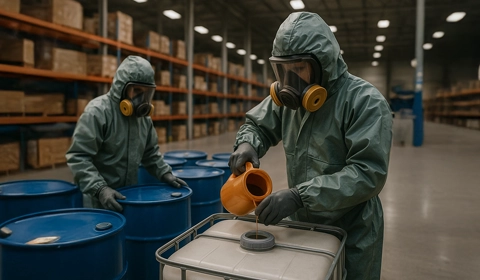 Chemical Material Mixing